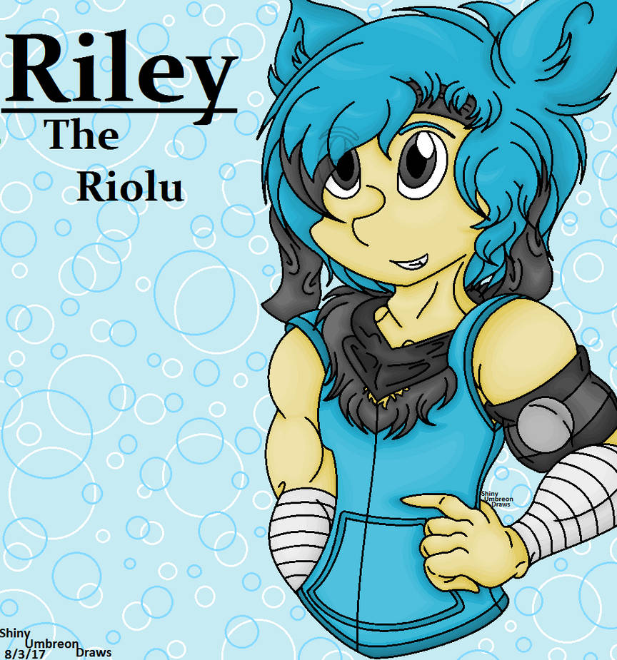 Riley the Riolu by ShinyUmbreonDraws on DeviantArt