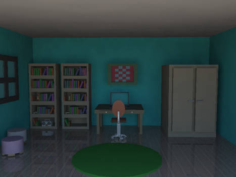 3D Model : Studyroom