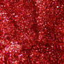 Red glitter