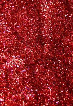 Red glitter