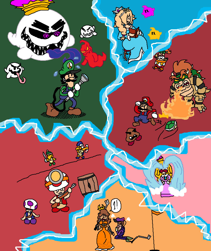 Mario Coexist Ultimate Mario Game Collab by GatorFox22 on DeviantArt