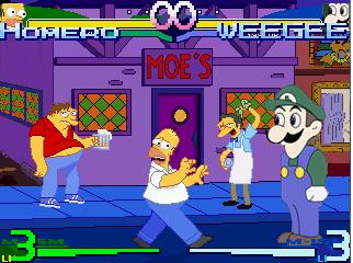 Homer vs Weegee