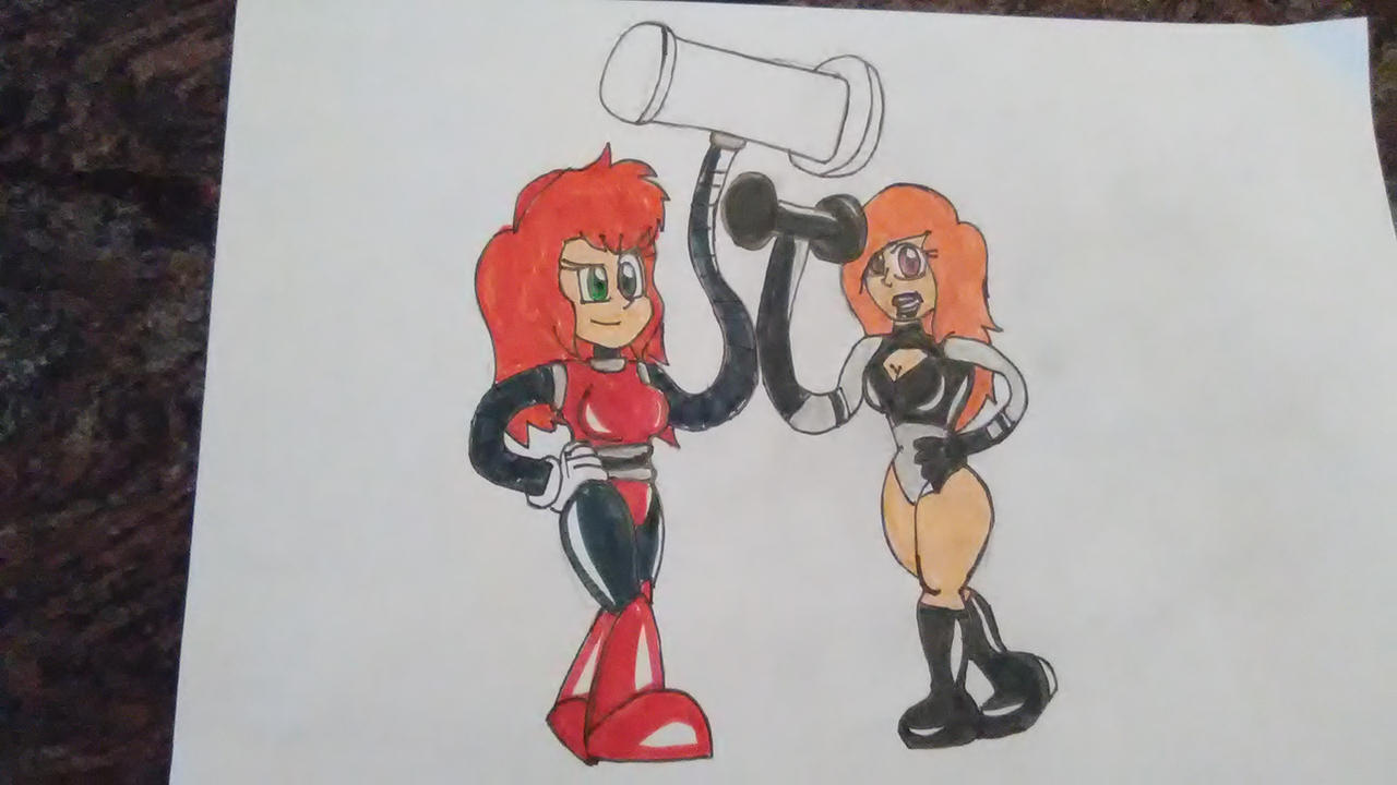 Elastic Female Elastic Woman and Daria are buffed elastic women by AnimeArtistMii on ...