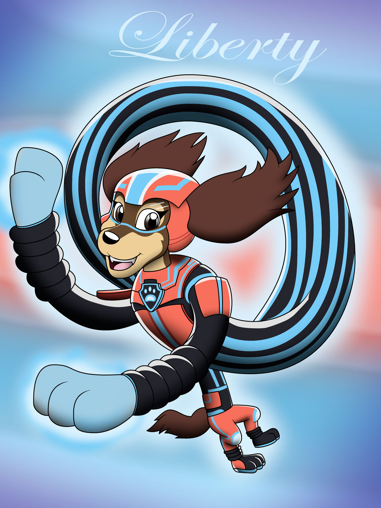 Liberty's Mighty Power (Elasticity) by AnimeArtistMii on DeviantArt