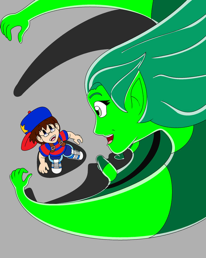 The day Ace met Elastic Alien (G) by AnimeArtistMii on DeviantArt