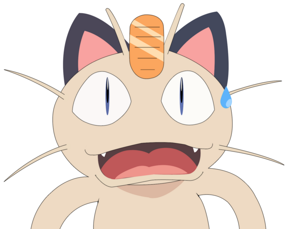 Meowth Hi Res by James2t3 on DeviantArt