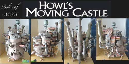 Howl's Moving Castle of Paper