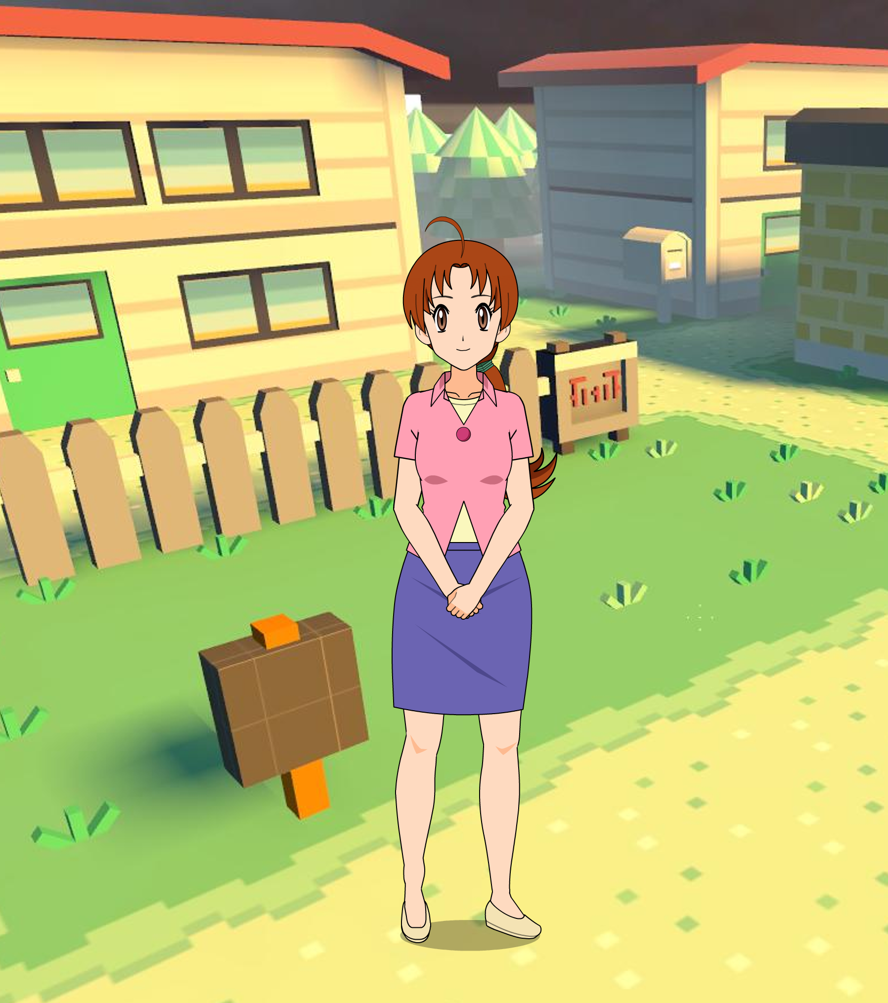 Pokemon: Delia Ketchum