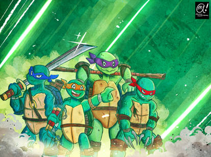 Teenage Mutant Ninja...well.. you know the rest...
