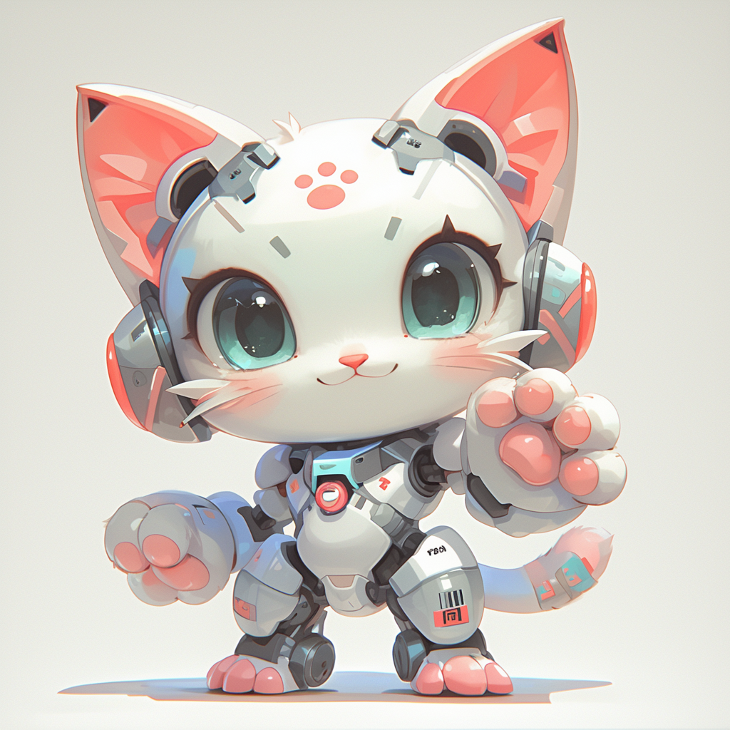Roboki RoboKitty 1 by Cerebricanime on DeviantArt
