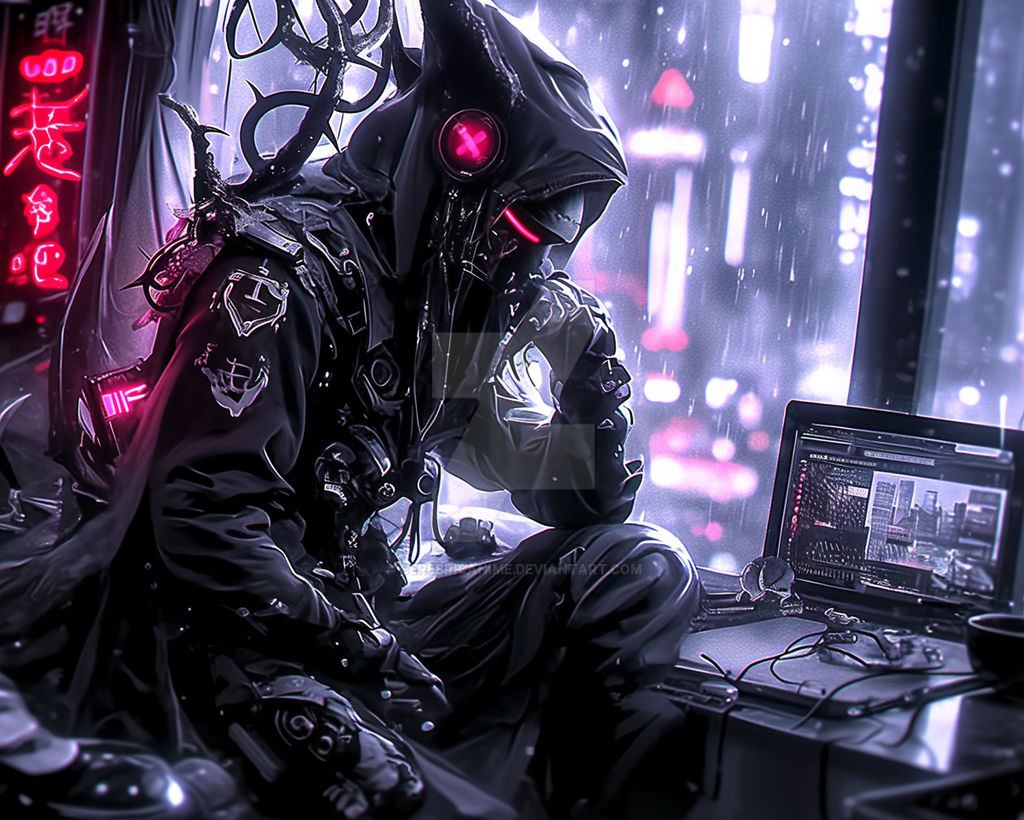Hacking the world by Cerebricanime on DeviantArt