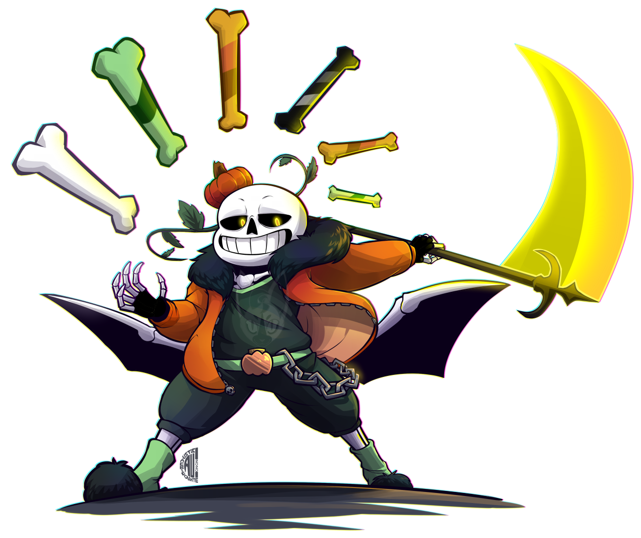 Pumpkin Sans by TheCau on DeviantArt