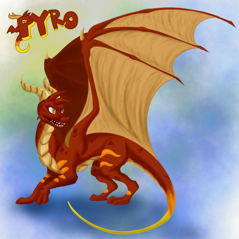 Pyro - Spyro Style by zephyr7682 on DeviantArt