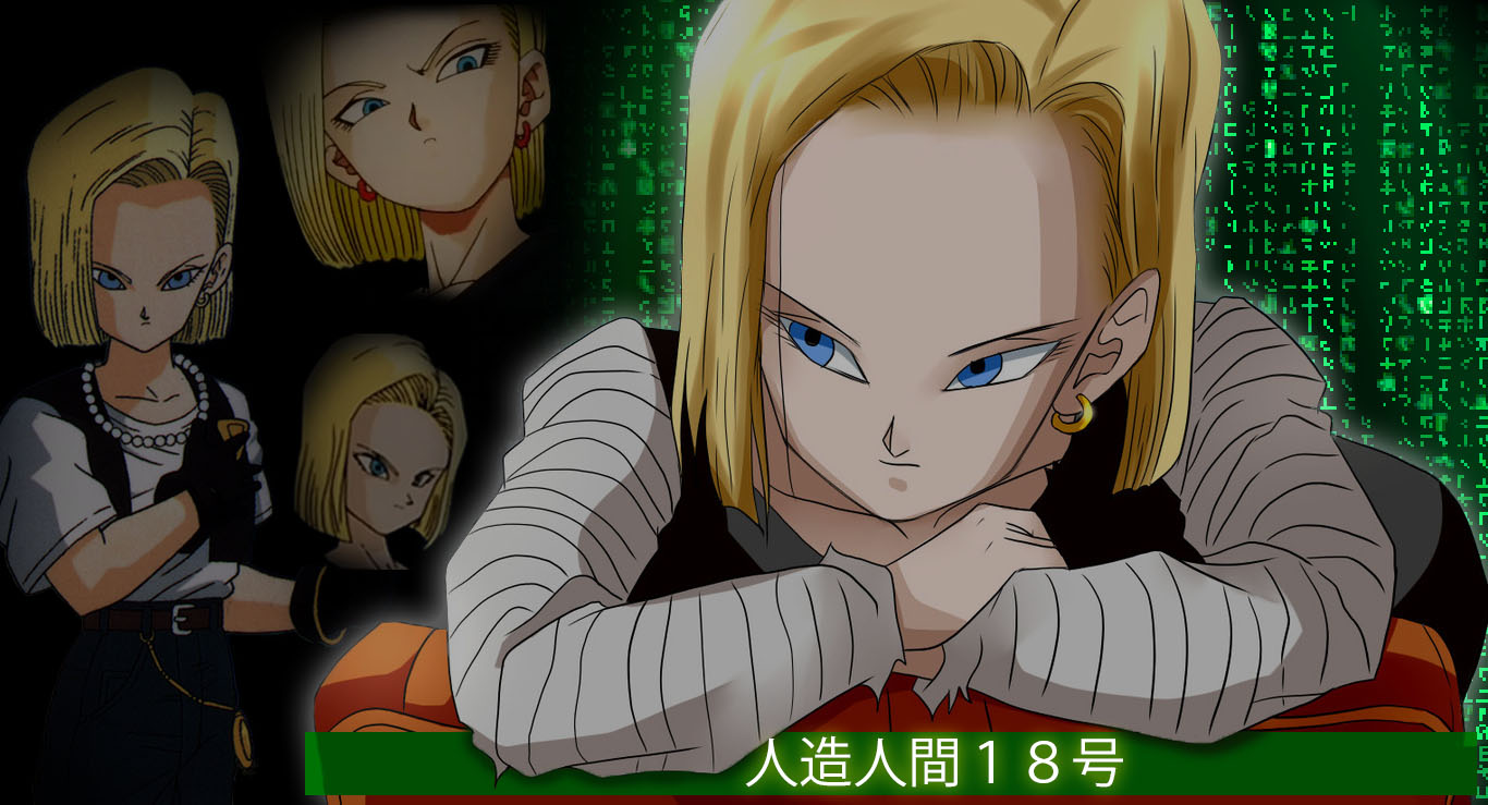 Android 18 Wallpaper by CrystalFox75 on DeviantArt