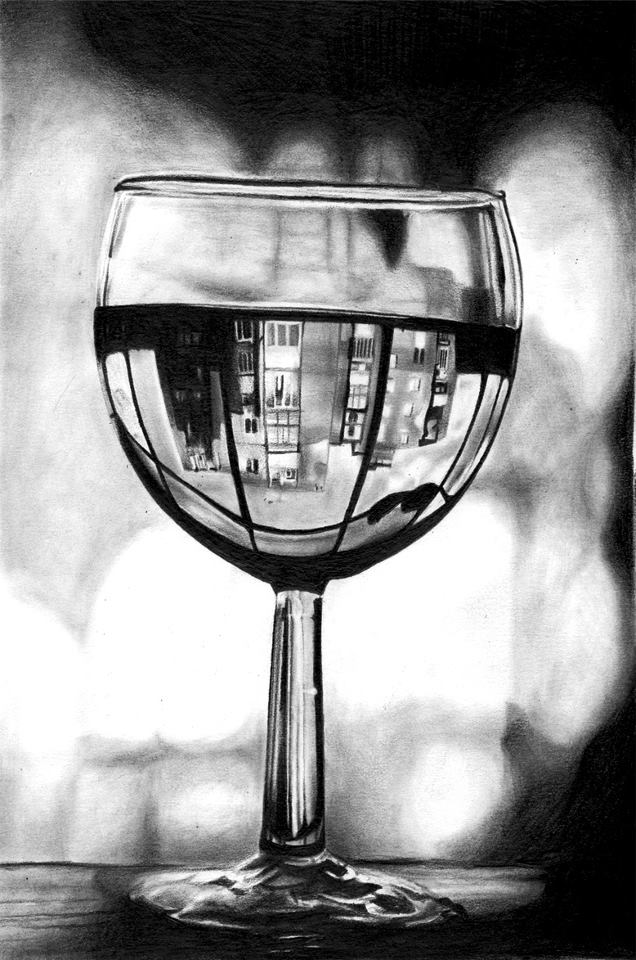 glass of wine