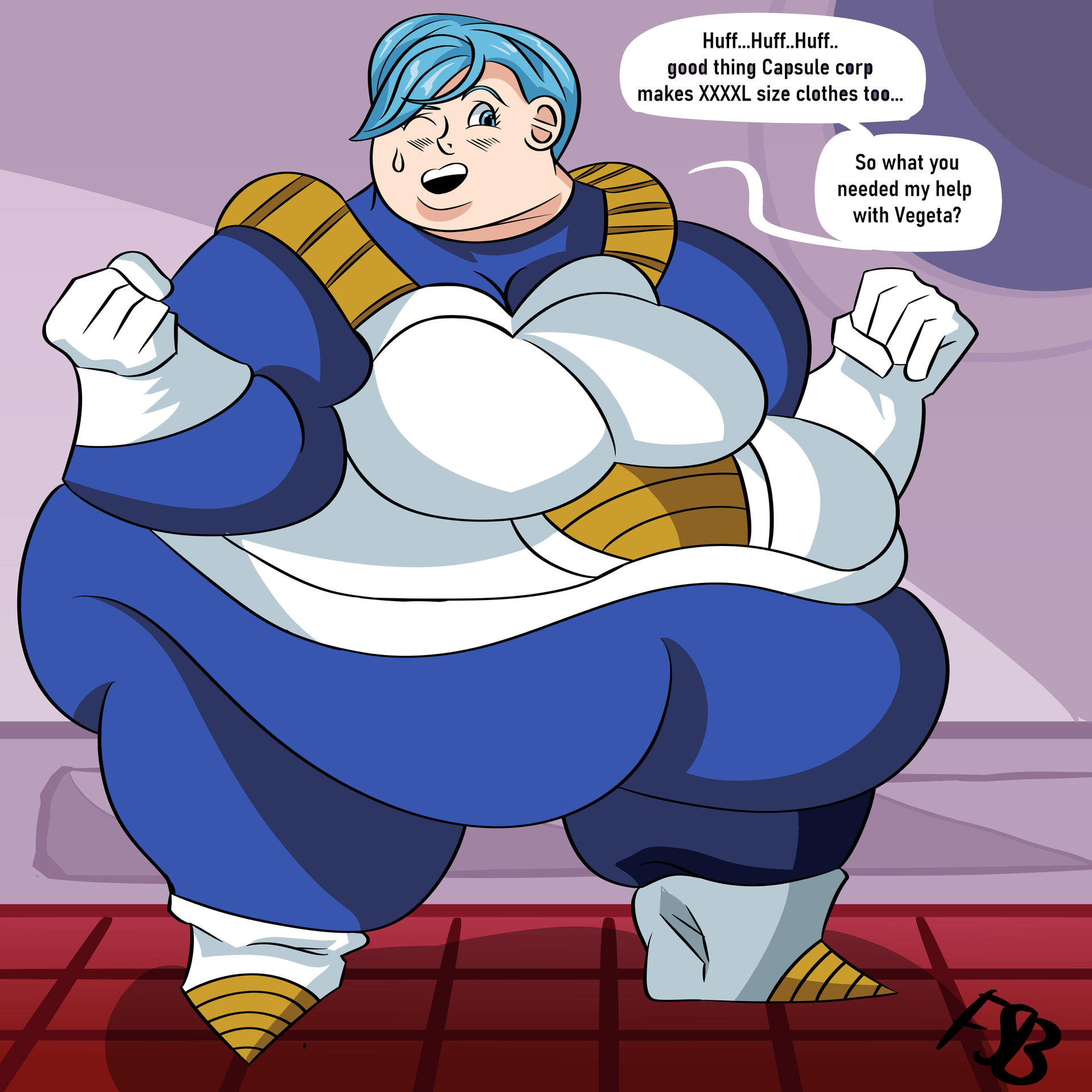 Bulma Heavy weight training part 1 by FreezingSteelBlade on DeviantArt