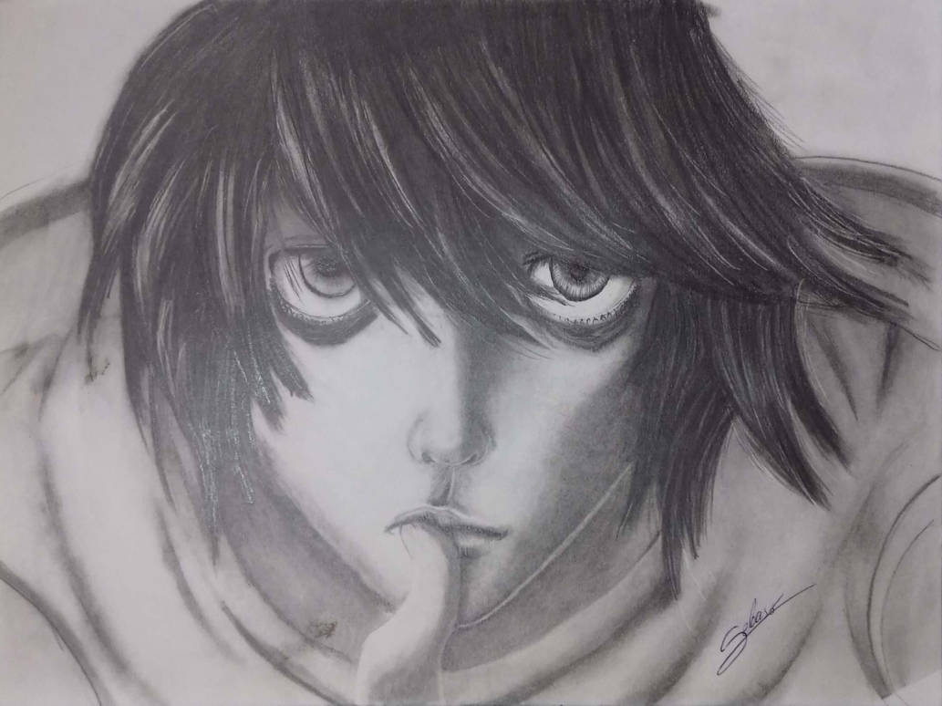 Deviantart La Note L Death Note by VelmierArt on DeviantArt
