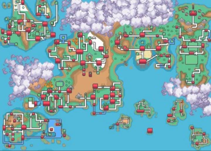 pokemon world online map