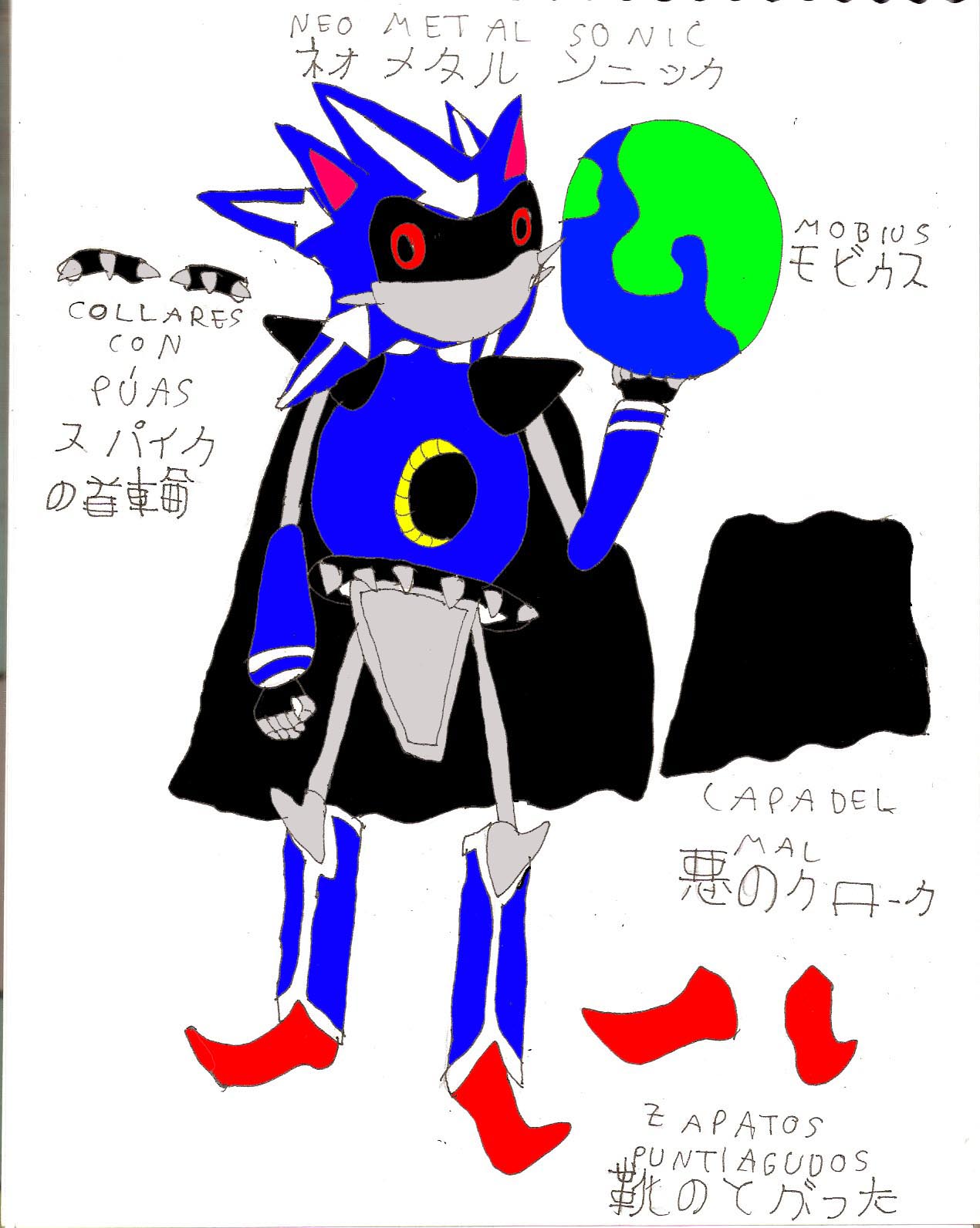 Neo Metal Sonic by Advert-man.deviantart.com on @DeviantArt