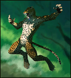 Teliko the wereleopard