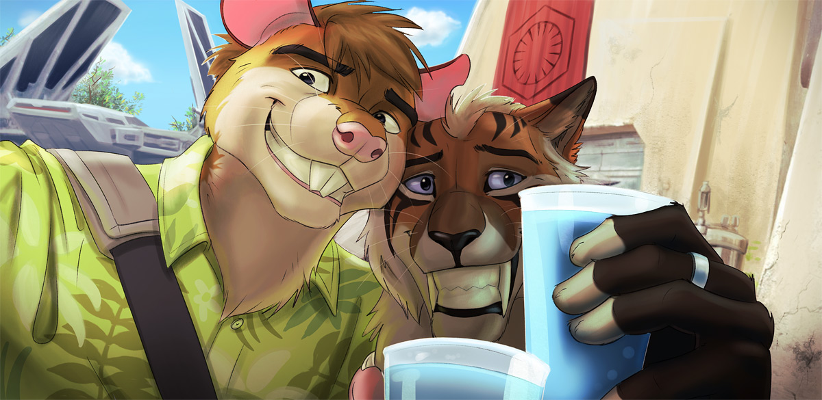 yummy blue milk