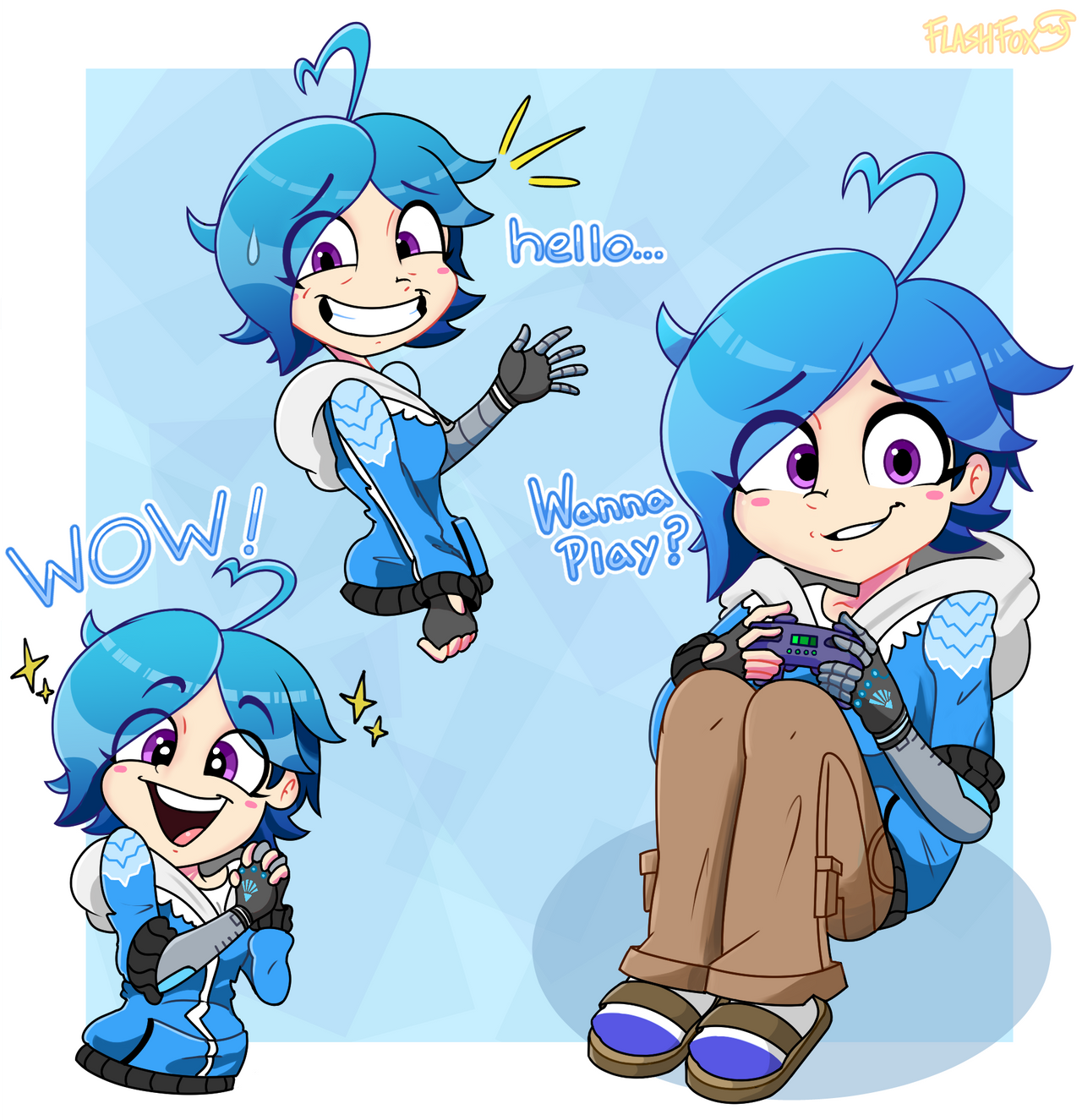 Tari Redesign by FlashFox24 on DeviantArt