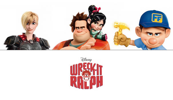 Wreck-It Ralph Protagonists Wallpaper - 720p