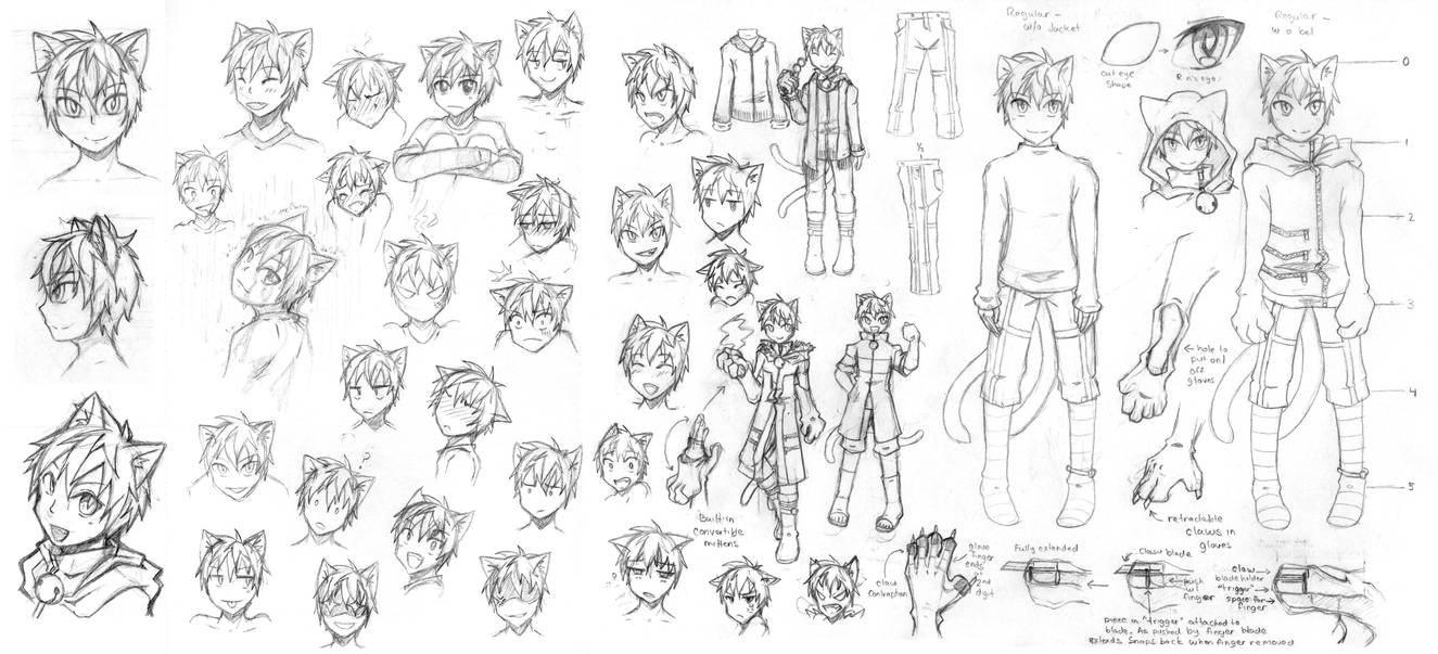 Rin Bell Reference Sketches by Sol-An on DeviantArt