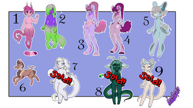 Leftover Adopt batch 9/9 OPEN