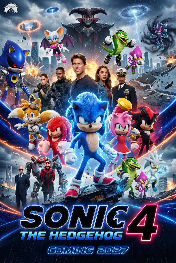 Sonic The Hedgehog 4 2027 Movie Poster By ScienceKidJames On DeviantArt sonic-the-hedgehog-4-2027-movie-poster-by-sciencekidjames-on-deviantart