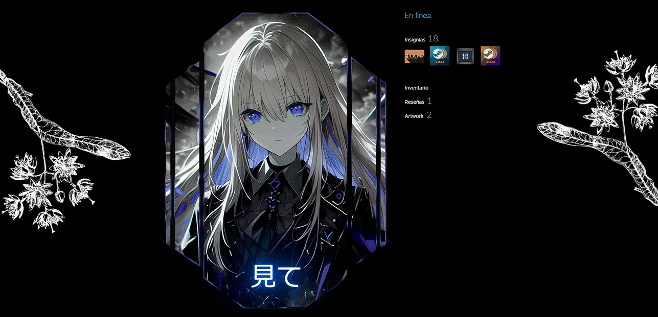 Anime Girl Steam Artwork by FacelessXv on DeviantArt