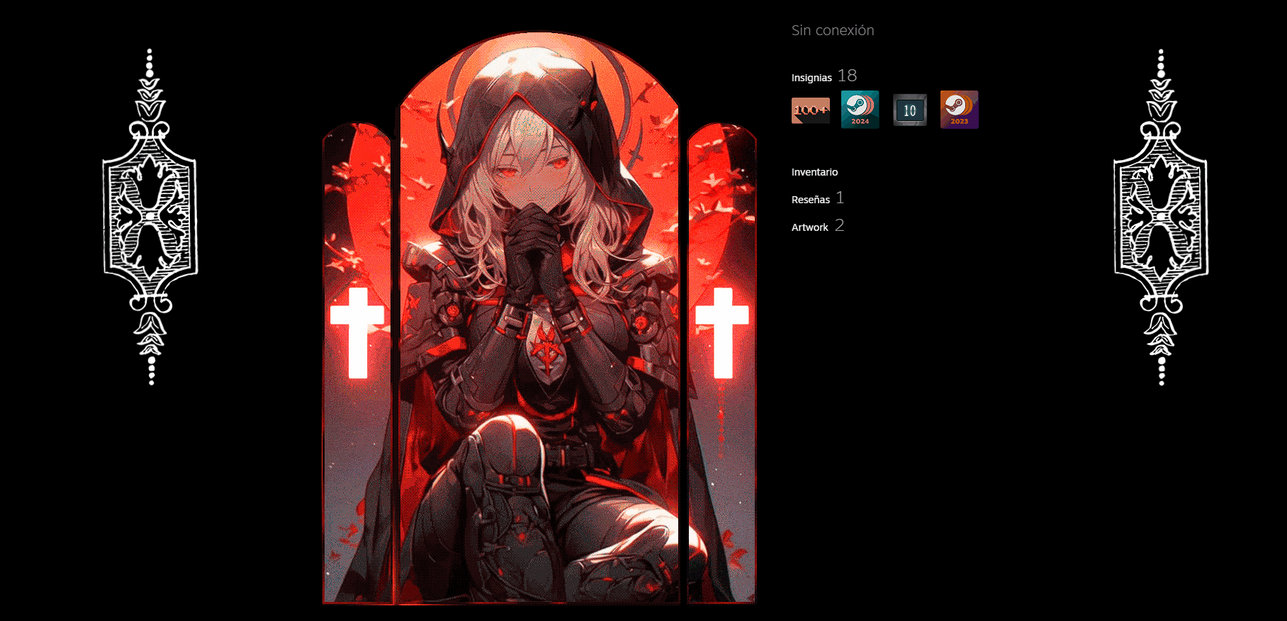 Anime Girl Steam Artwork by FacelessXv on DeviantArt