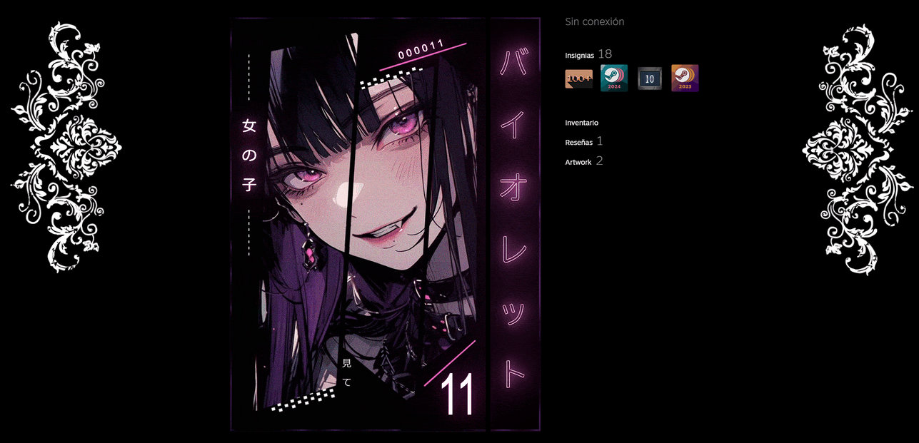 Anime Girl Steam Artwork by FacelessXv on DeviantArt