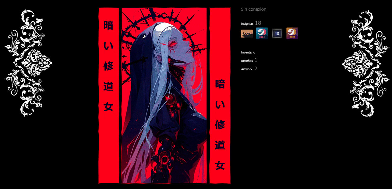 Anime Girl Steam Artwork by FacelessXv on DeviantArt