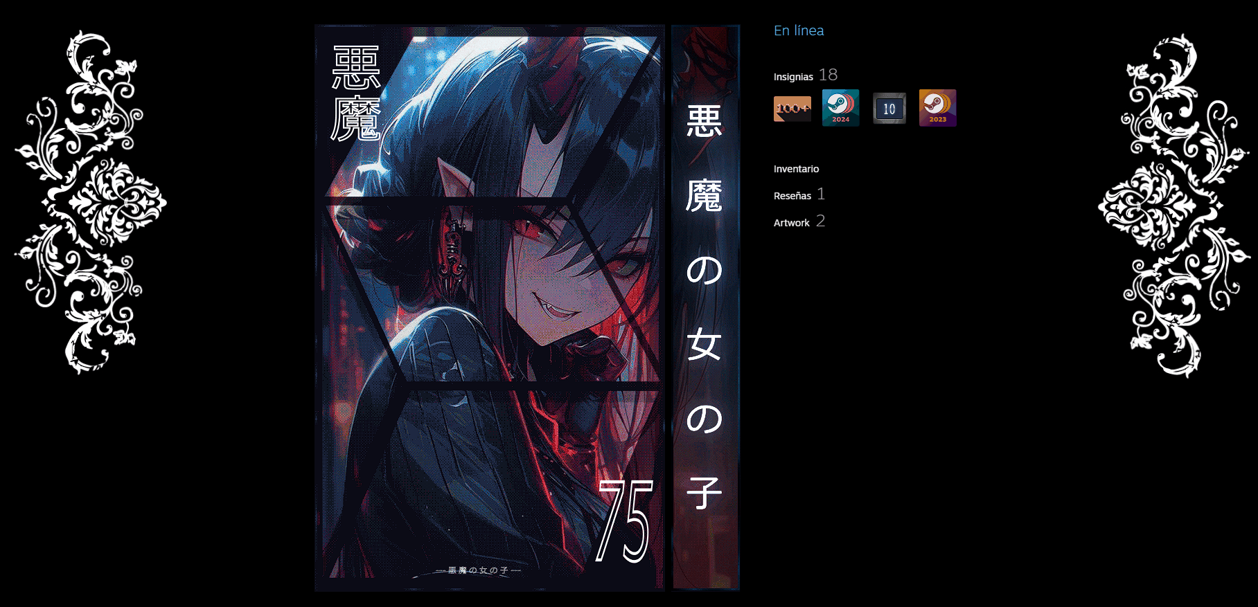 Anime Girl Steam Artwork by FacelessXv on DeviantArt