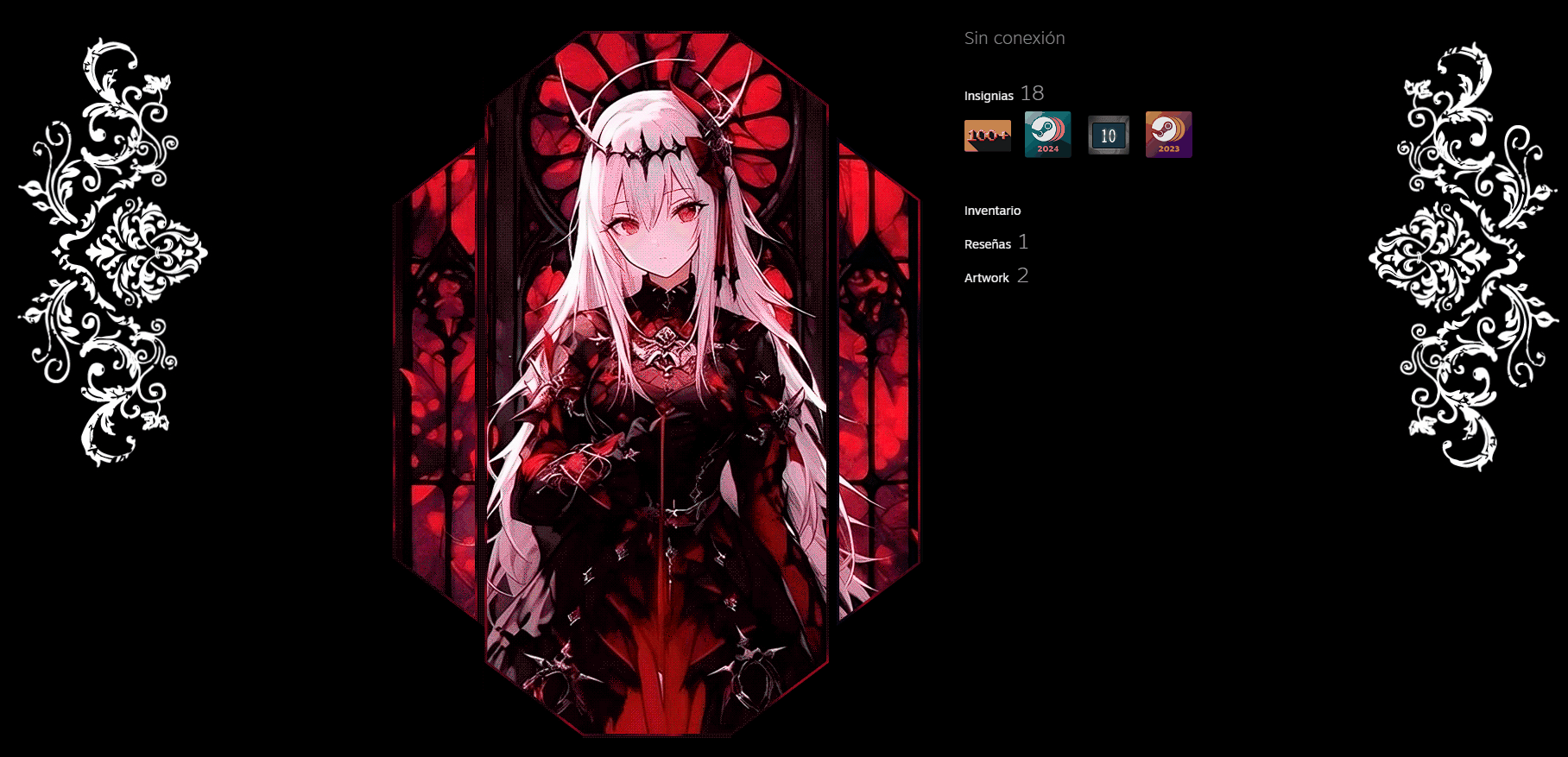 Anime Girl Steam Artwork by FacelessXv on DeviantArt