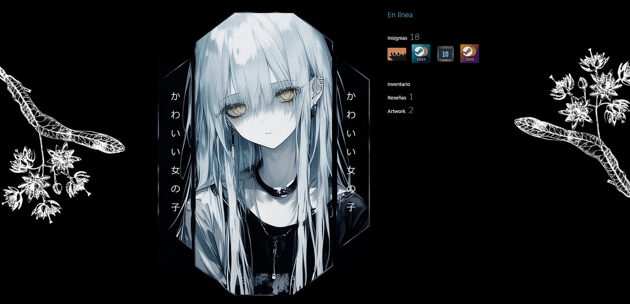 Anime Girl Steam Artwork by FacelessXv on DeviantArt