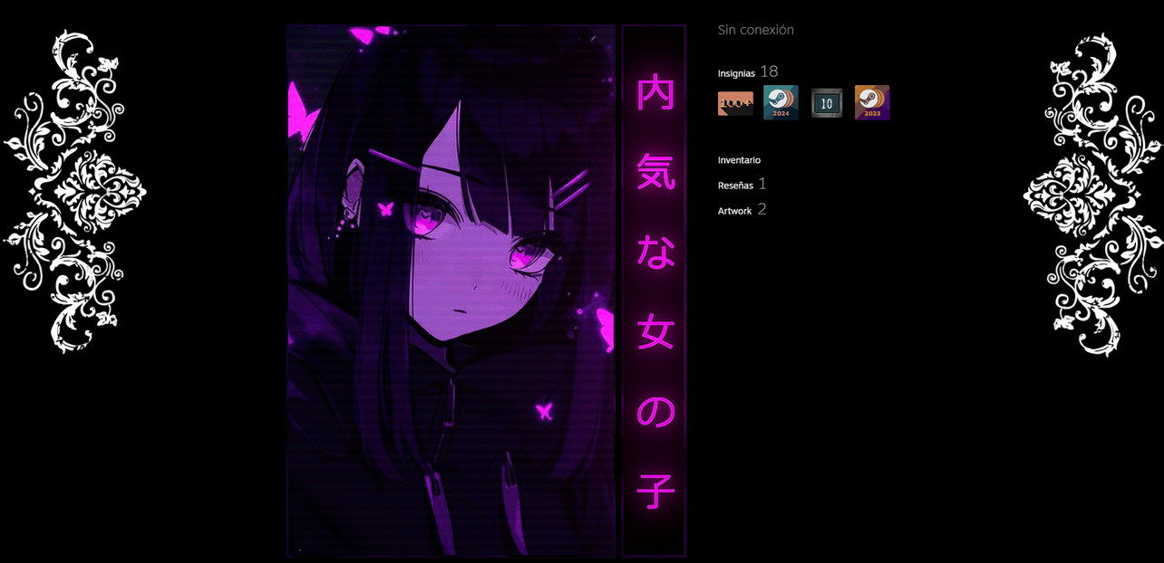 Anime Girl Steam Artwork by FacelessXv on DeviantArt