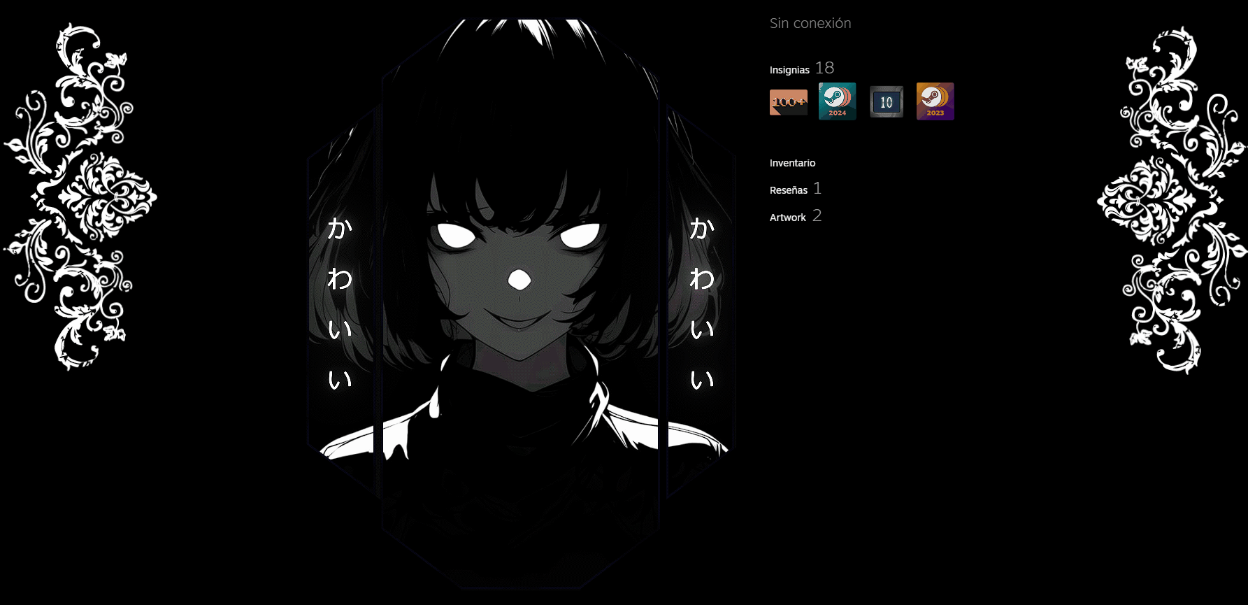 Anime Girl Steam Artwork by FacelessXv on DeviantArt