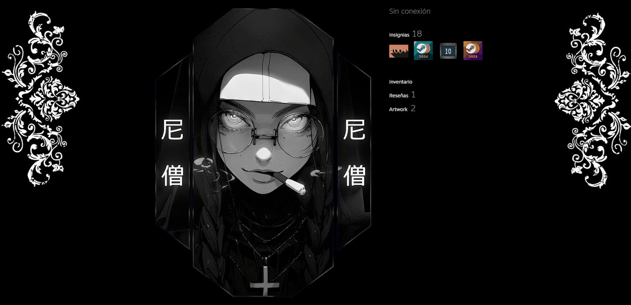 Anime Girl Steam Artwork by FacelessXv on DeviantArt