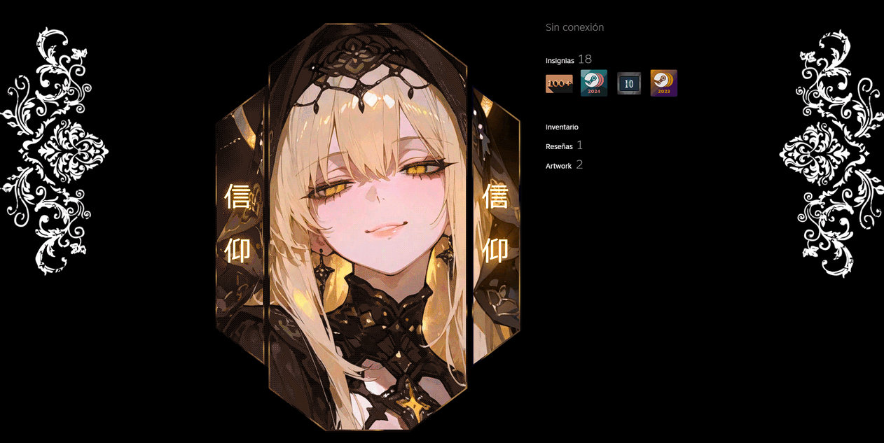 Anime Girl Steam Artwork by FacelessXv on DeviantArt