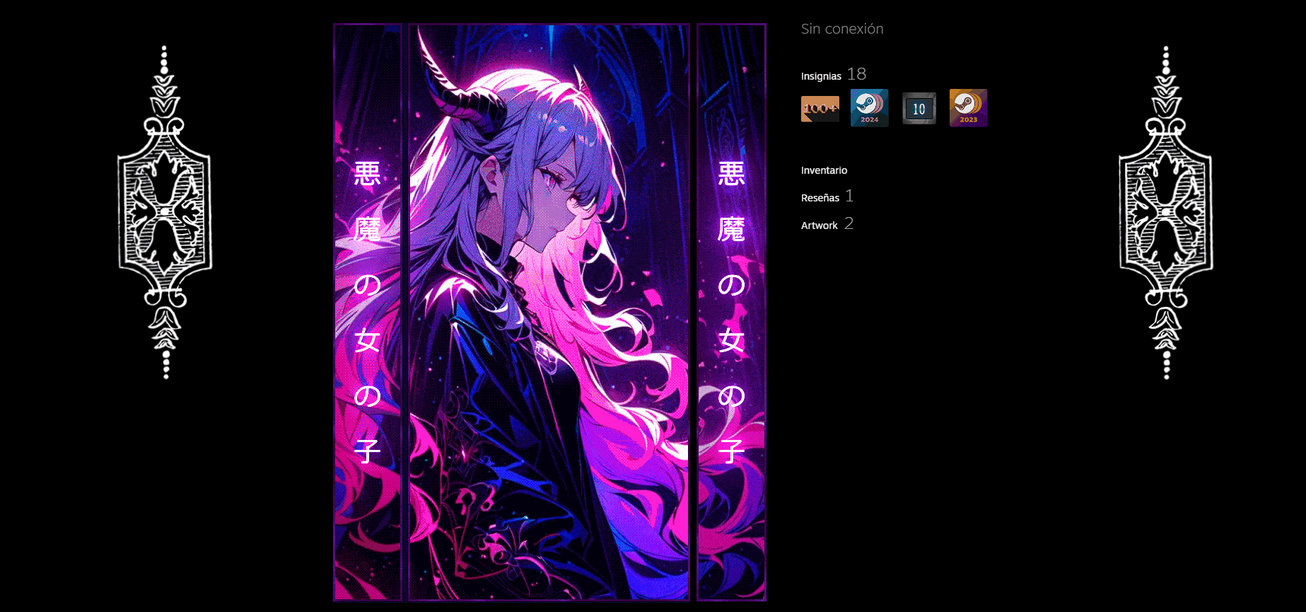 Anime Girl Steam Artwork by FacelessXv on DeviantArt