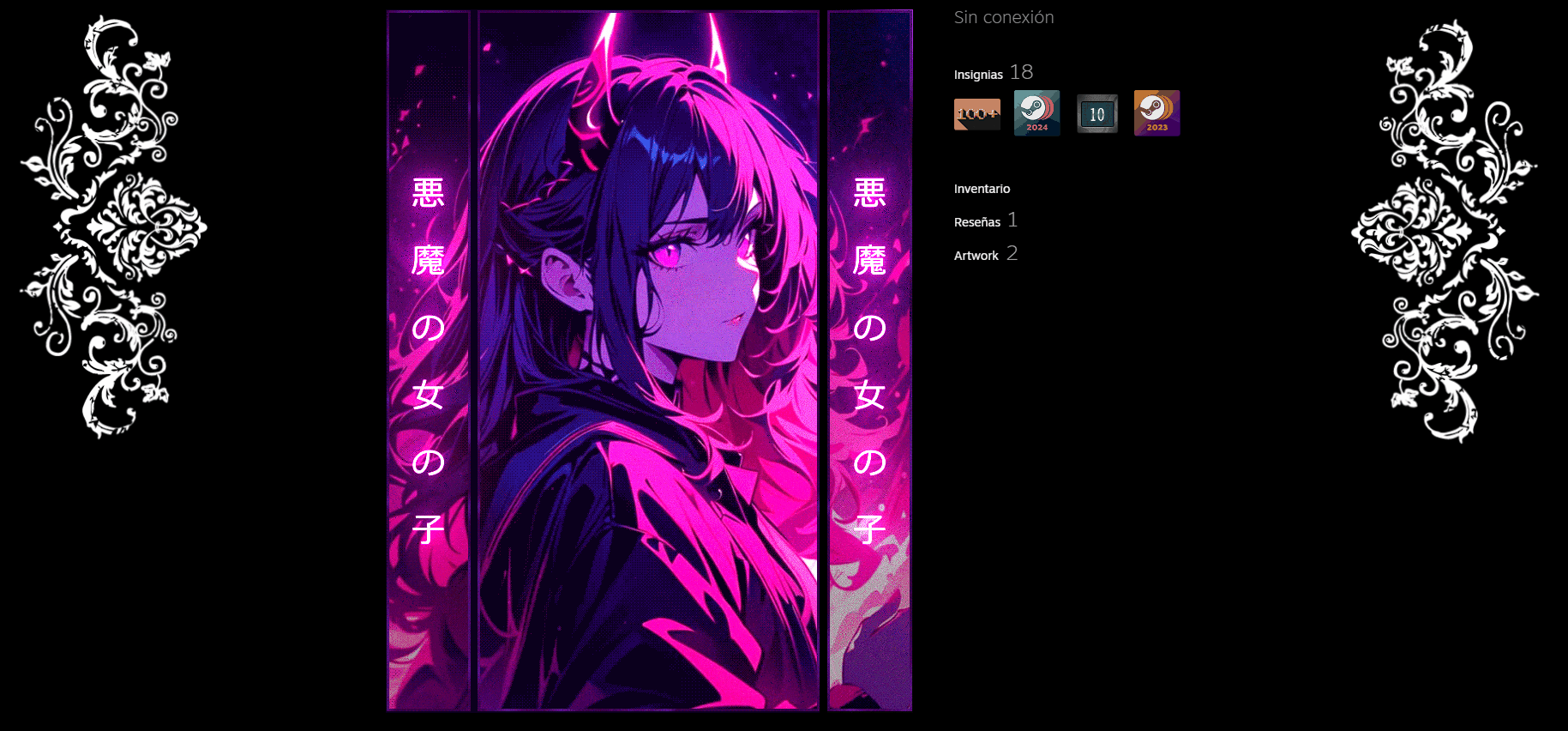 Anime Girl Steam Artwork by FacelessXv on DeviantArt