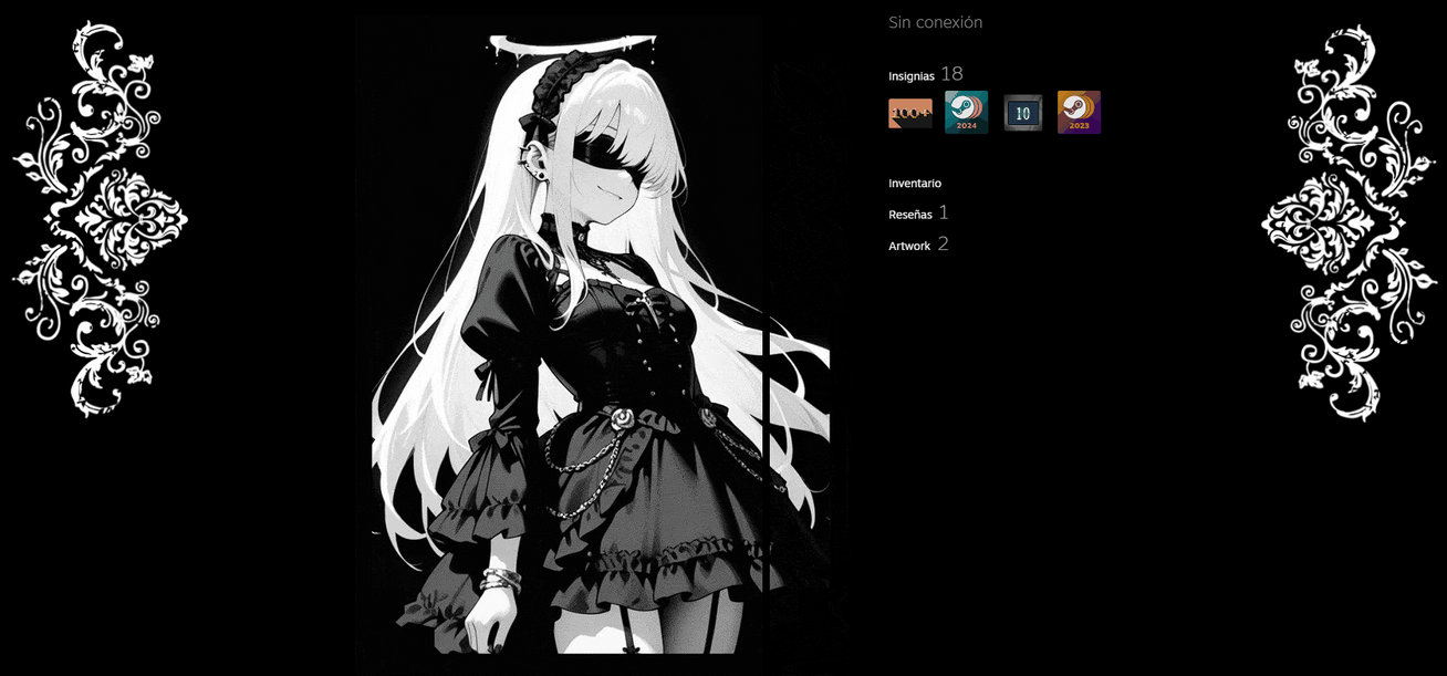 Anime Girl Steam Artwork by FacelessXv on DeviantArt