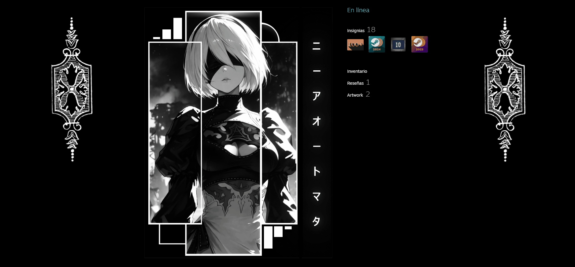 2B | Nier Automata | Steam Artwork by FacelessXv on DeviantArt