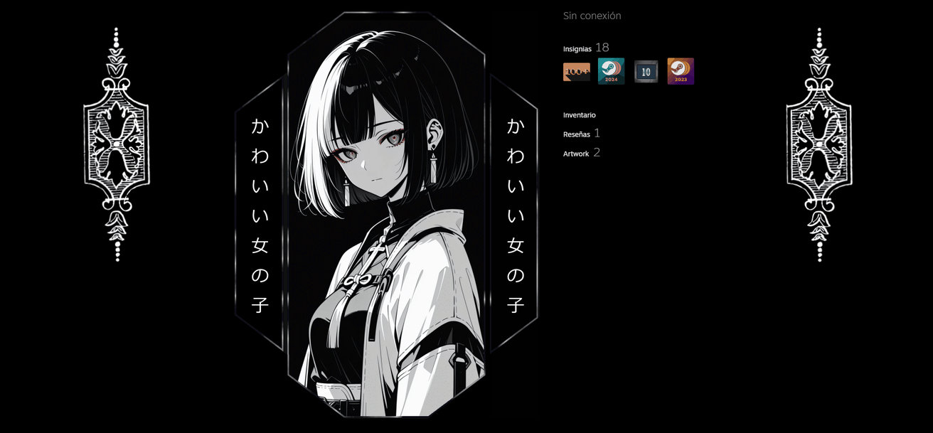 Anime Girl Steam Artwork by FacelessXv on DeviantArt