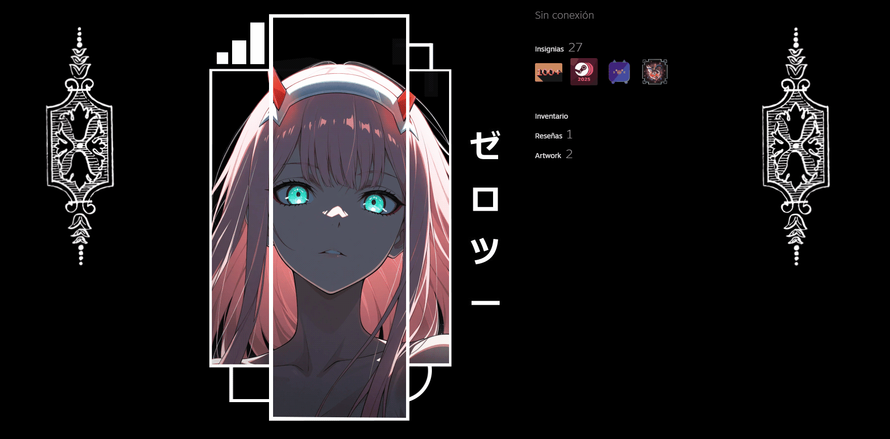 Zero Two Weeb Zero Two Steam Artwork by FacelessXv on DeviantArt