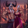 Blood Elf Couple