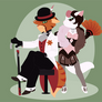 Lackadaisy roman and neo