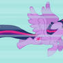 Twilight Sparkle Flying